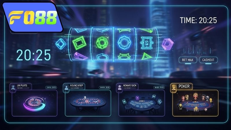 Fo88 2025 – Cập nhật mới nhất cho game thủ cá cược
